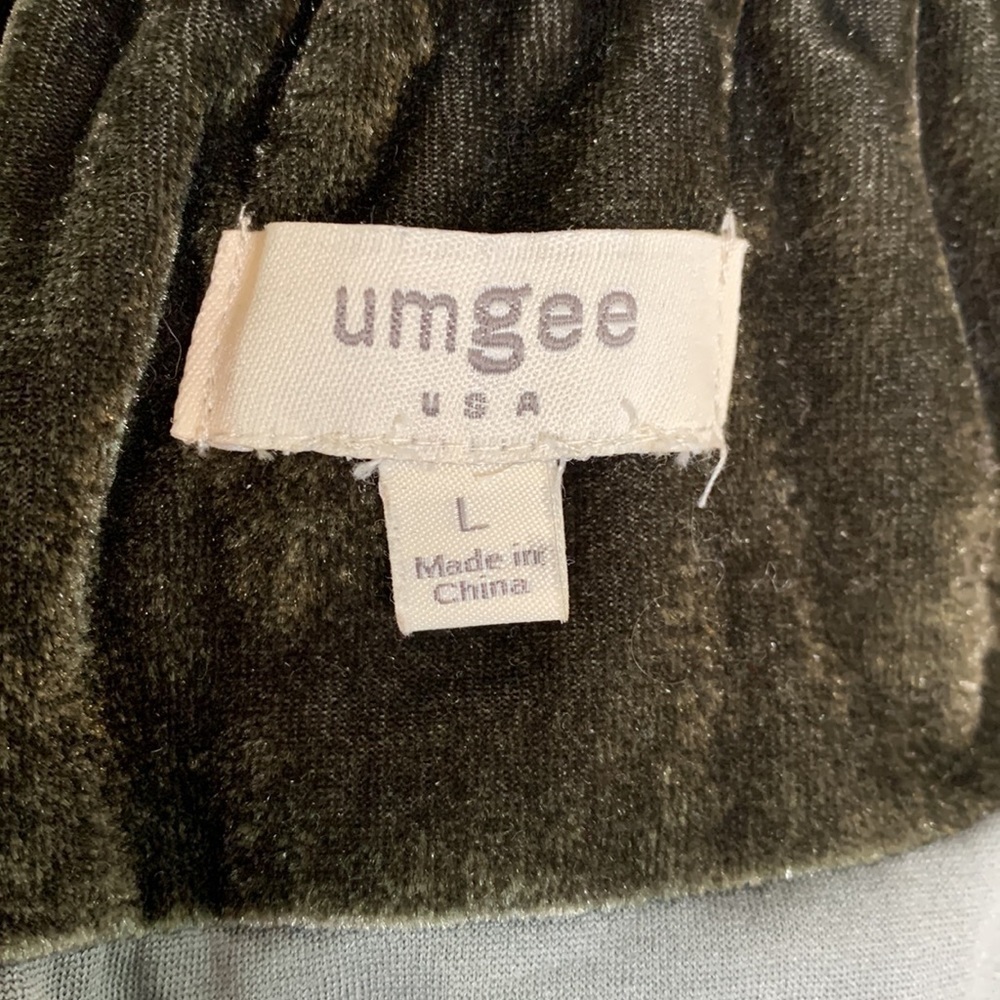 Umgee Velvet Zip Front Jacket - Picture 7 of 8
